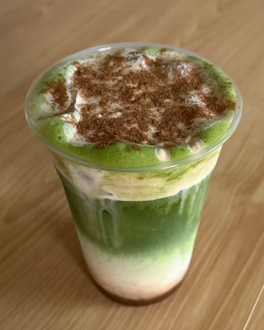 Pumpkin Spice Matcha Latte